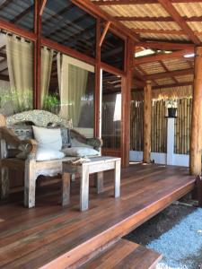 Balcone o terrazza di Serene Beach Villa
