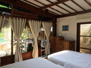 Letto o letti in una camera di Serene Beach Villa