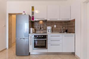 Küche/Küchenzeile in der Unterkunft Apartments Petra