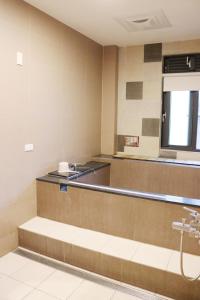 مطبخ أو مطبخ صغير في Fungo Hotel