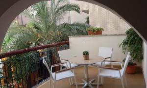 Balkón alebo terasa v ubytovaní El Camí Hotel