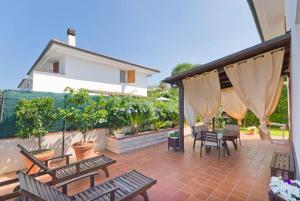 Zahrada ubytování B&B POGGIO DEL SOLE