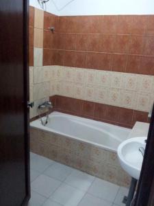 Koupelna v ubytování Hotel Lestari