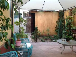 Um jardim em Hostal Boonen