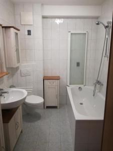 Koupelna v ubytování Ferienwohnung Himler