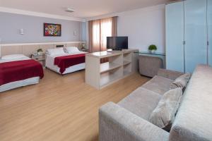 Postel nebo postele na pokoji v ubytování Hotel Torre Sol