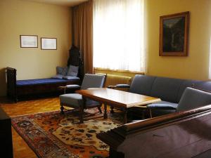 Zona d'estar a Hotel Garni - Appartements Fuksas