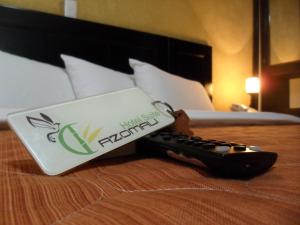 Krevet ili kreveti u jedinici u okviru objekta Hotel Suite Azomali