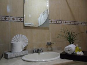 Kupatilo u objektu Hotel Suite Azomali