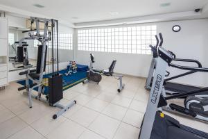 Fitness centrum a/nebo fitness zařízení v ubytování Hotel Torre Sol