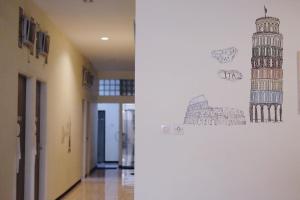 Půdorys ubytování MADOR Malang Dorm Hostel