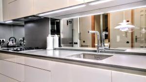 Kuchyňa alebo kuchynka v ubytovaní BizFlats Eixample Apartments