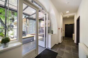 Kuchyň nebo kuchyňský kout v ubytování Arhiv Boutique House