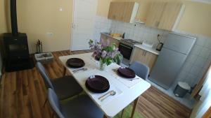 Kuchyň nebo kuchyňský kout v ubytování Apartment Danijel