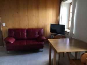 Televisor o centre d'entreteniment de Appartement Fernsicht Triesenberg