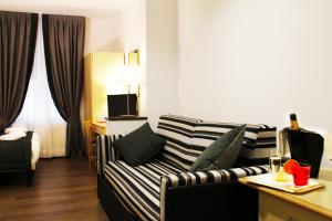 Posezení v ubytování Coccodrillo Hotel & Apartments