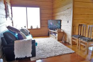 TV a/nebo společenská místnost v ubytování Hotel Boutique Antukenu