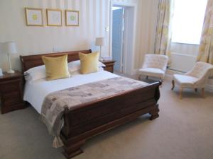 Cama o camas de una habitación en Solberge Hall