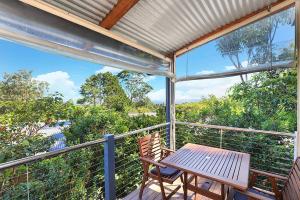 
A balcony or terrace at Maleny Terrace Cottages
