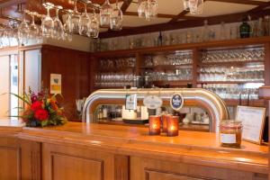 Lounge nebo bar v ubytování Hotel Schützenburg