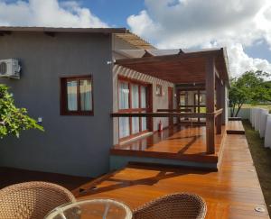 Balkón nebo terasa v ubytování Pousada Nascer do Sol