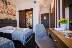 Posteľ alebo postele v izbe v ubytovaní Boogie ApartHouse Old Town