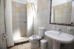 Kúpeľňa v ubytovaní Evropi Hotel