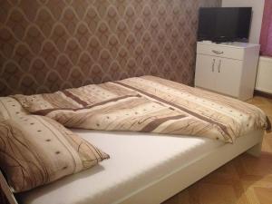 Ένα ή περισσότερα κρεβάτια σε δωμάτιο στο Motel Plavi