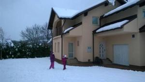Holiday house Kostelac durante l'inverno