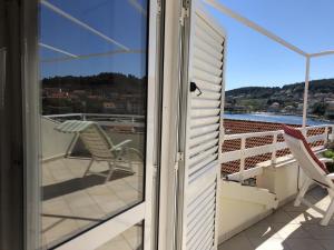 Balkón nebo terasa v ubytování Apartments Šuda