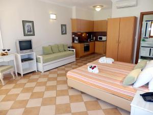 A kitchen or kitchenette at Sea View Resorts & Spa