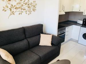 Kuchyň nebo kuchyňský kout v ubytování Apartamentos Las Haciendas Altamar