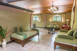 Posezení v ubytování Kayak Lodge