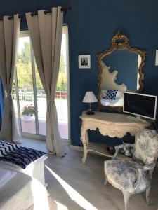 Posezení v ubytování B&B Villa Dunardi