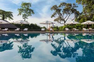 Der Swimmingpool an oder in der Nähe von The Datai Langkawi
