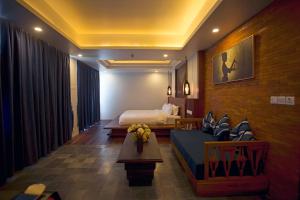 Istumisnurk majutusasutuses HARI Residence & Spa