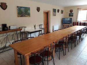 Restaurace v ubytování Cabañas Imagina