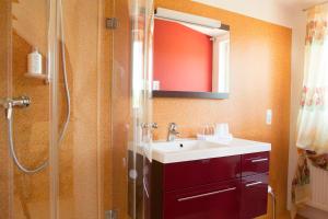 Koupelna v ubytování Hotel Gewürzmühle