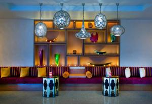 Posezení v ubytování Bab Al Qasr Hotel