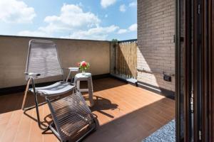 Suite Carpiano tesisinde bir balkon veya teras