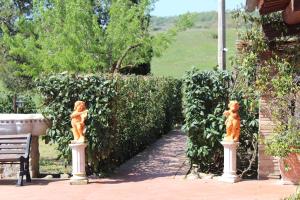 Country House La Collina di Bargiano - Casa Raffaella外面的花园