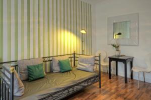 En eller flere senge i et værelse på Hotel Zum Goldenen Stern