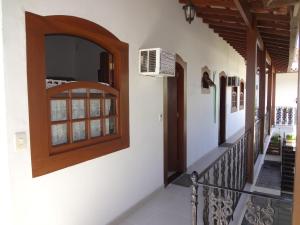 Balkón nebo terasa v ubytování Pousada Doce Paraty