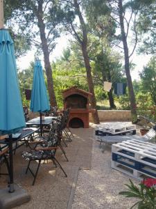 En have udenfor Apartments Paklenica