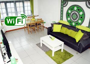 Χώρος καθιστικού στο Feriado Apartment