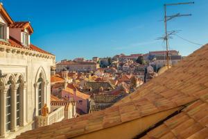 a view of a city from the roofs of buildings at Siesta Ragusa in Dubrovnik