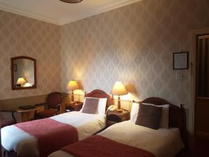 Letto o letti in una camera di Royal Spa Hotel