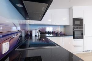 Kuchyň nebo kuchyňský kout v ubytování Studio Apartment Maslina