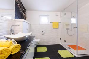 Koupelna v ubytování Studio Apartment Maslina