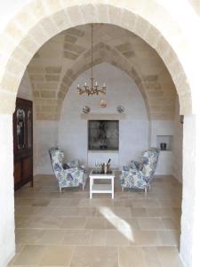 A seating area at Tenuta Pigliano Hotel
